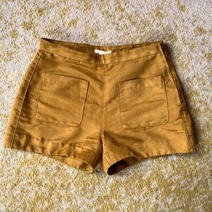 Faux suede shorts XS /size 2